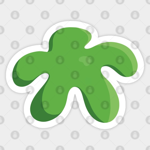 Green Slime Blob Sticker by epcat center